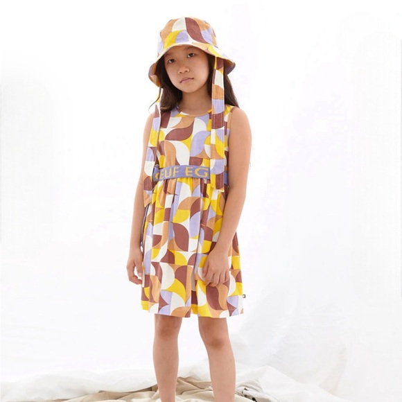 OEUF Freesia Geometric Tank Dress - Picture 2 of 7